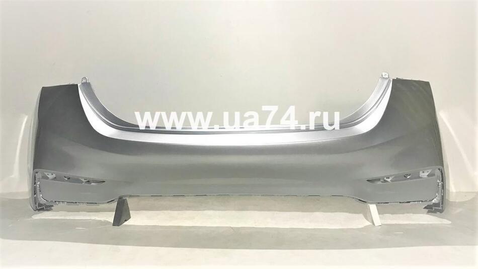 Бампер задний Hyundai Solaris 17- Россия Sleek Silver RHM (Серебристый металлик)