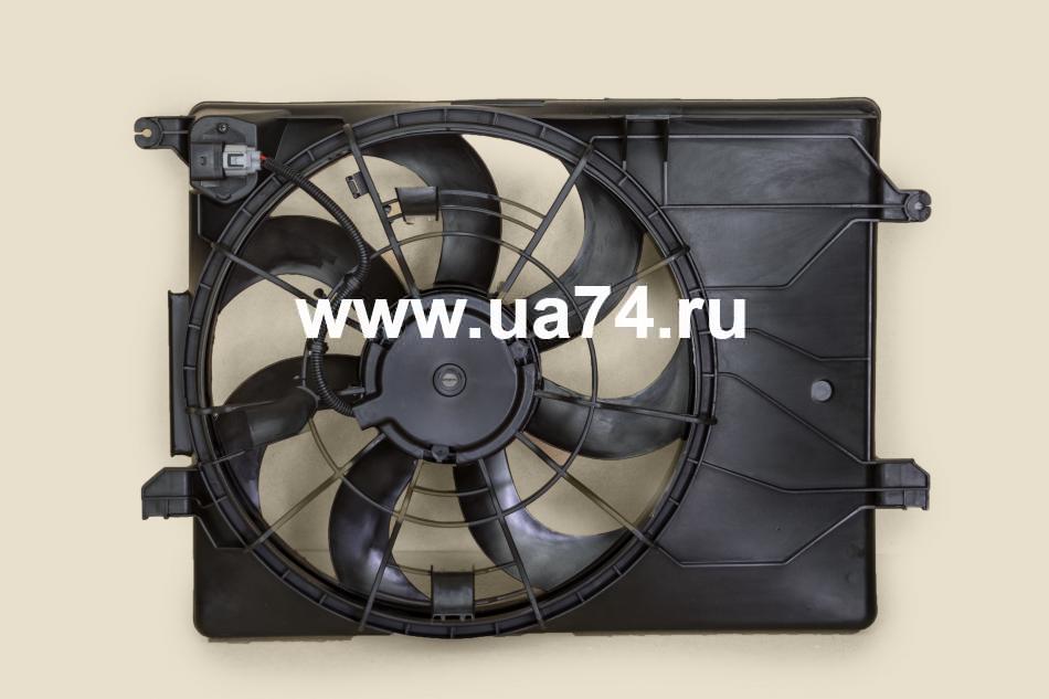 Диффузор радиатора в сборе Kia Sportage / Hyundai IX35 2.0 / 2.4 10- (ST-HY14-201-0 / SAT)