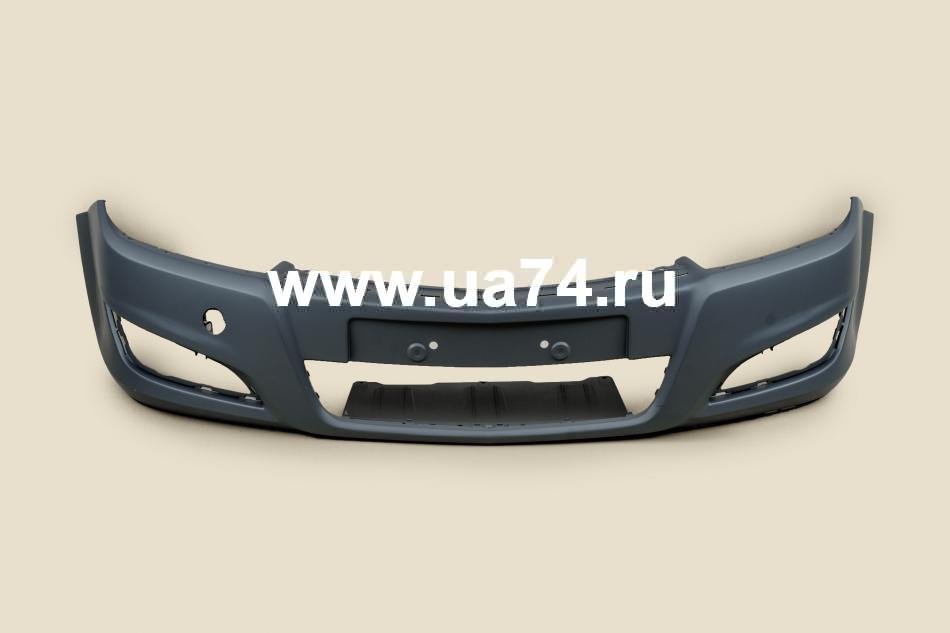 Бампер передний Opel Astra (H) 07-12 4/5D (на 3D не идет)(OPL07AS022 / OPAST07-161) Турция